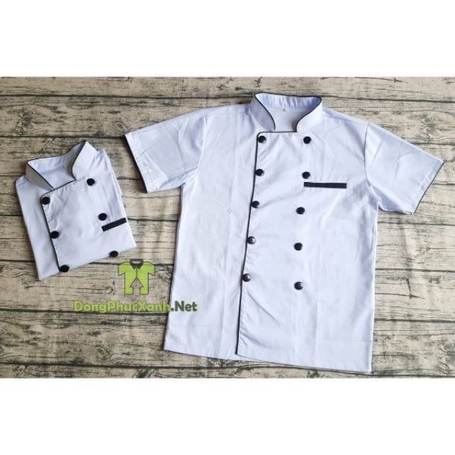 Set áo bếp đồng phục nữ