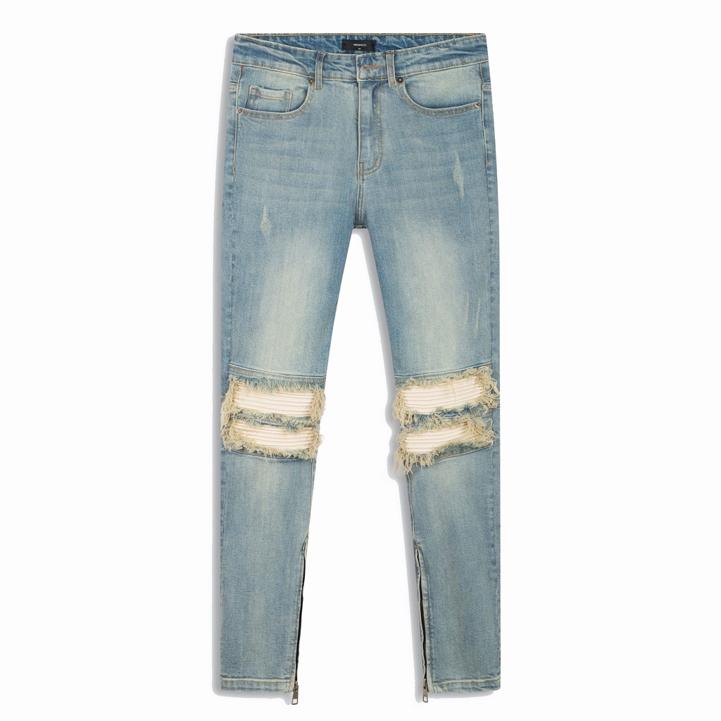 Quần JEANS nam MIKENCO DISTRESSED
