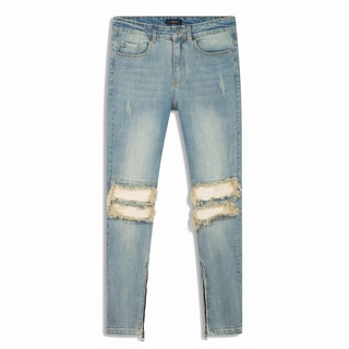 Quần jean nam MIKENCO Distressed Jeans