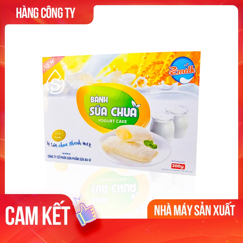 Bánh Sữa Chua Ba Vì - Zmilk - Hộp 200G