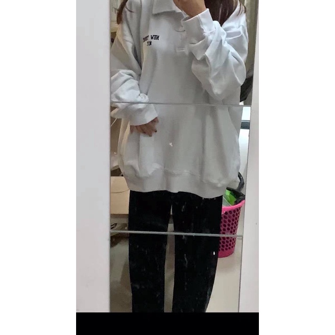 Áo Sweater NY Kiểu Dáng Unisex Chất Liệu Nỉ Bông - Hàng Quảng Châu Cao Cấp | BigBuy360 - bigbuy360.vn