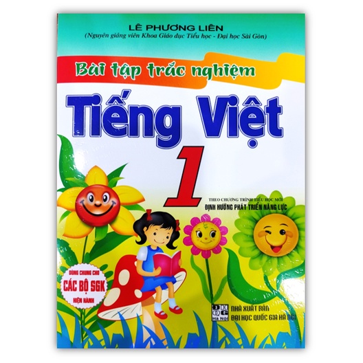 Sách - Bài Tập Trắc Nghiệm Tiếng Việt 1 (Theo Chương Trình Tiểu Học Mới Định Hướng Phát Triển Năng Lực)