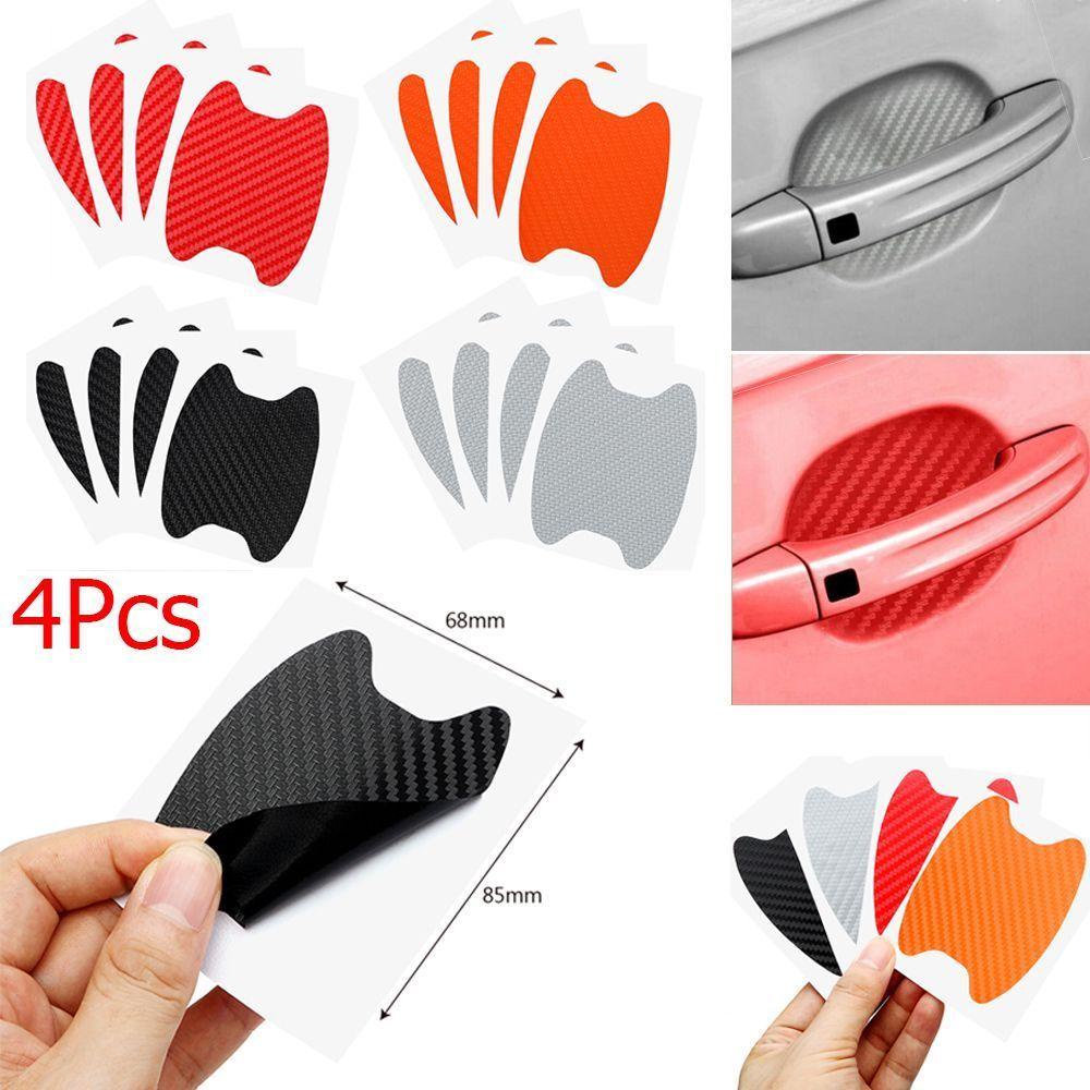Set 4 Miếng Phim Dán Bảo Vệ Cửa Xe Hơi Chống Trầy Xước