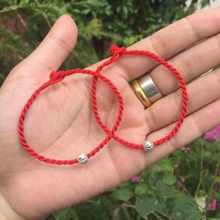 sợi chỉ đỏ bi bạc SCD01