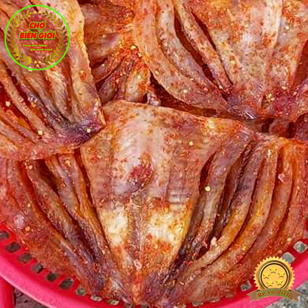 Khô Cá Diêu Hồng Miền Tây 4 Nắng Trộn Gia Vị Vừa Ăn Gói 500gr