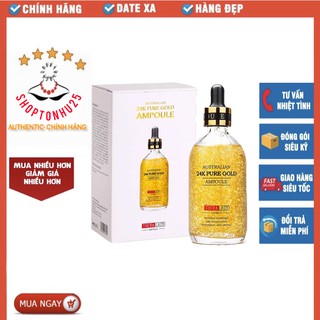 Serum vàng Australian 24k Pure Gold Ampoule 100ml của Úc