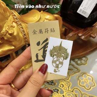 Linh phù dán điện thoại đã thỉnh lộc may mắn phát tài