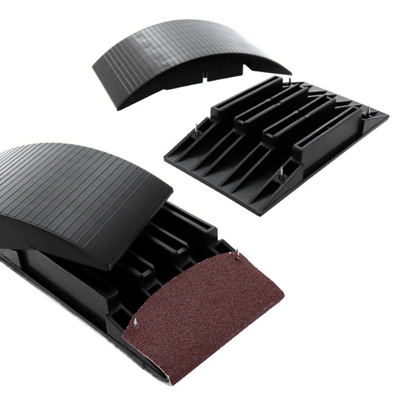 1Pc Sandpaper Holder Rubber Sanding Pad Removable Back Handheld