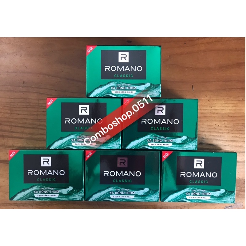 Xà bông Romano 90g xà bông thơm sạch sảng khoái