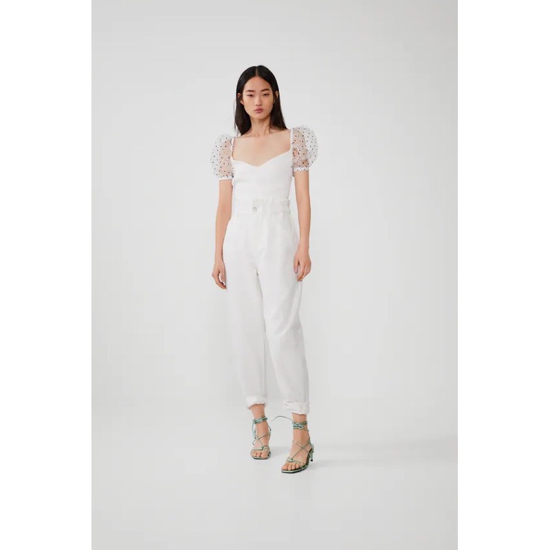 Áo croptop zara auth