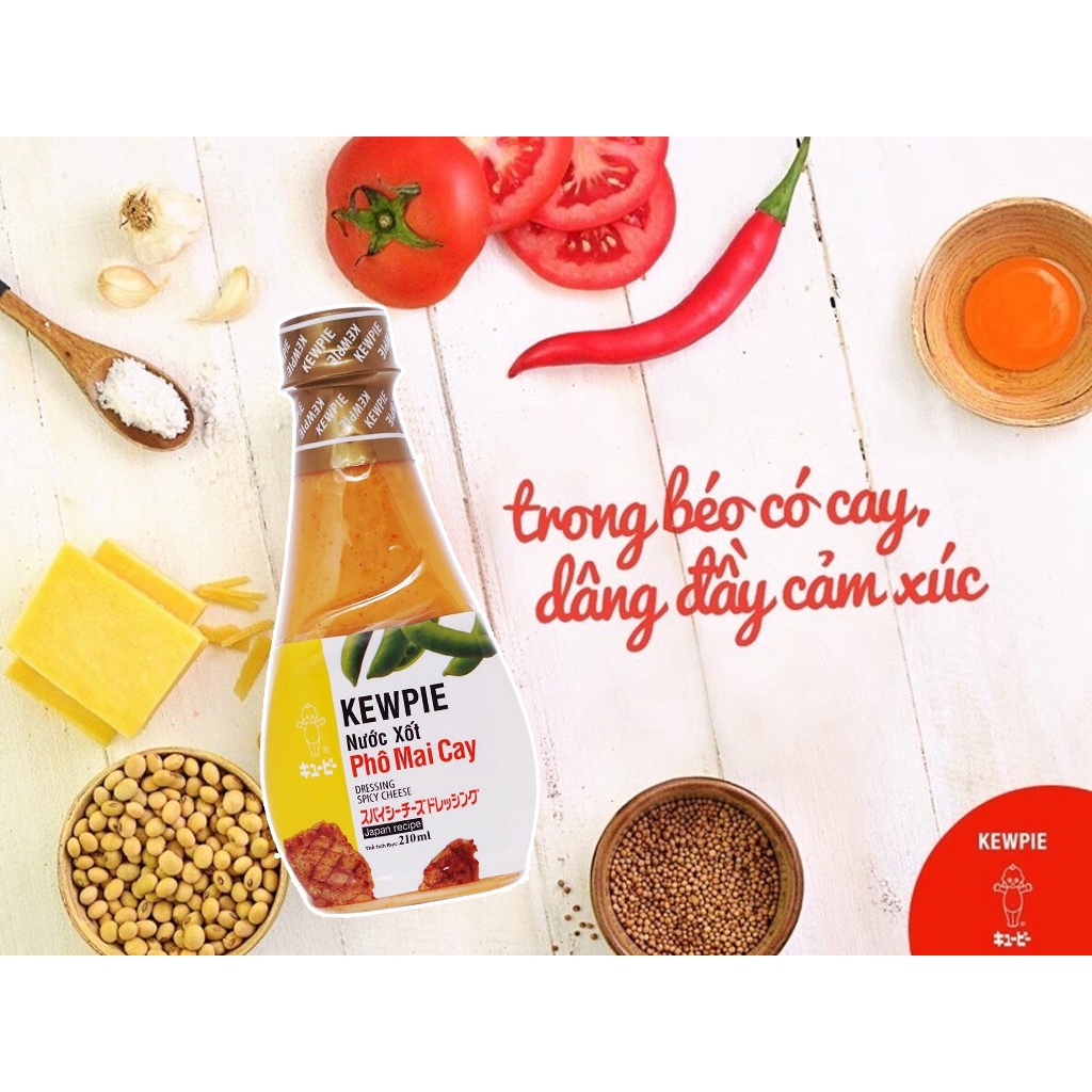Nước Xốt Phô Mai Cay - Kewpie