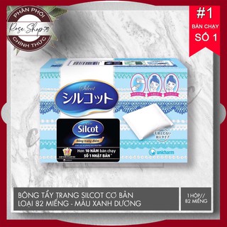 [Chính Hãng] bông tẩy trang Silcot 82 miếng