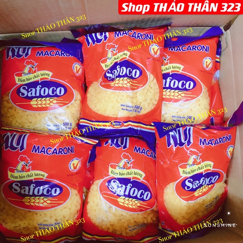 Nui Safoco Rau Củ Hình Ngôi Sao 200g- Đảm Bảo Chất Lư