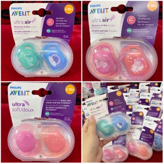 Ti giả Avent [CHÍNH HÃNG] Ultra Air thoáng khí 6-18m