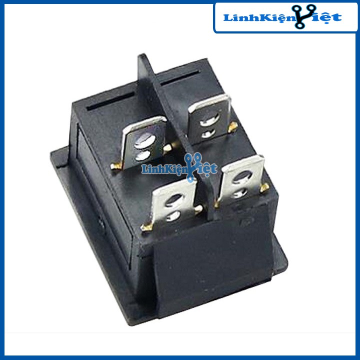 CÔNG TẮC BẬP BÊNH KCD5 - 6A/250V 4P 21x24mm