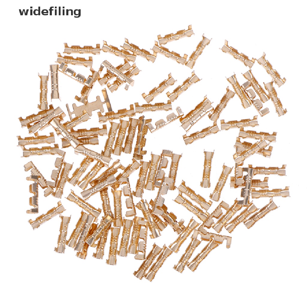 Set 100 đầu nối uốn dây điện bằng đồng 0.5-1.5mm2 chuyên dụng