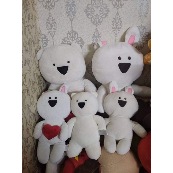 Thỏ bông ôm tim dễ thương size 60cm