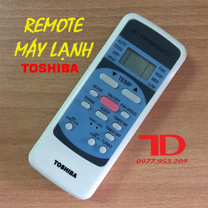 ĐIỀU KHIỂN MÁY LẠNH TOSHIBA