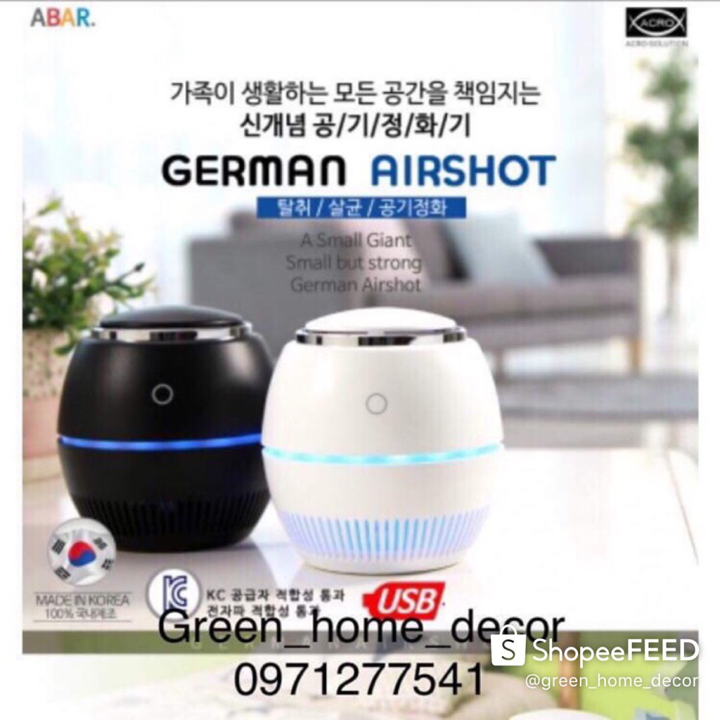 Máy lọc không khí Airshot, Air shot Omni chính hãng nhập khẩu Hàn Quốc