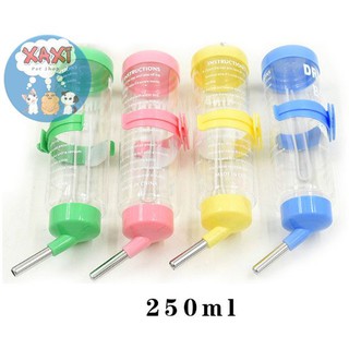 Bình nước gắn chuồng cho hamster, bọ, thỏ 125ml và 250ml - Xaxi Pet