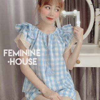 Đồ bộ caro Kate Thái