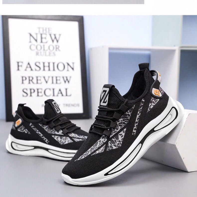 Giày thể thao sneakers nam - Fashion FSS chữ Z có 2 màu đen và trắng