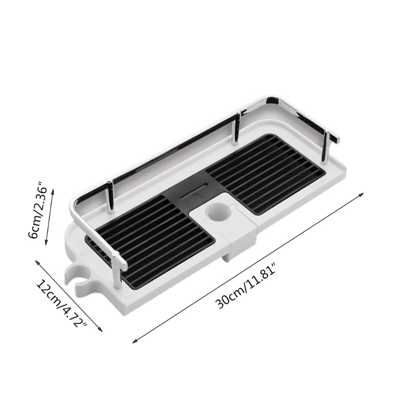 Giỏ Đựng Đồ Dùng Nhà Tắm Bằng ABS Có Thể Điều Chỉnh Chiều Cao Tiện Dụng