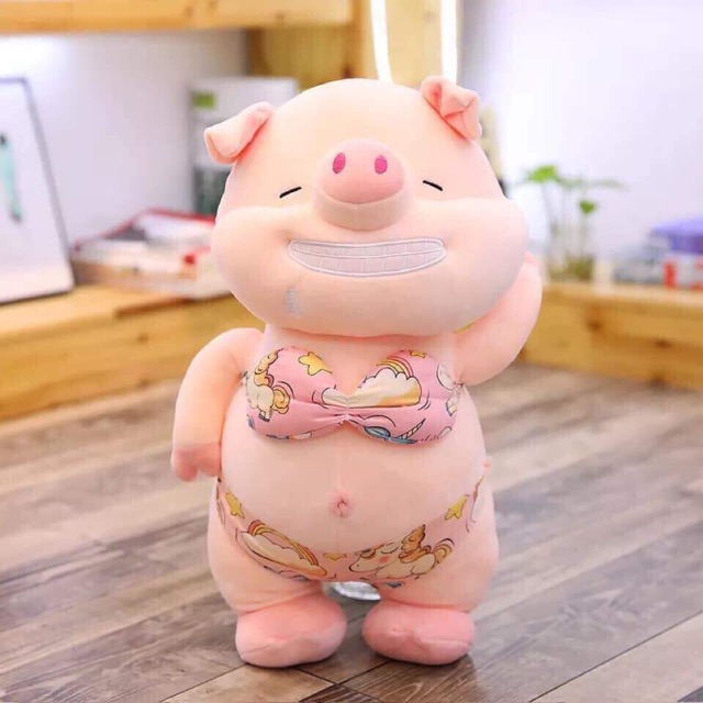 Gấu bông con heo