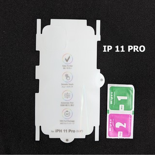 Dán chống xước PPF mặt lưng full viền Iphone 11 Pro