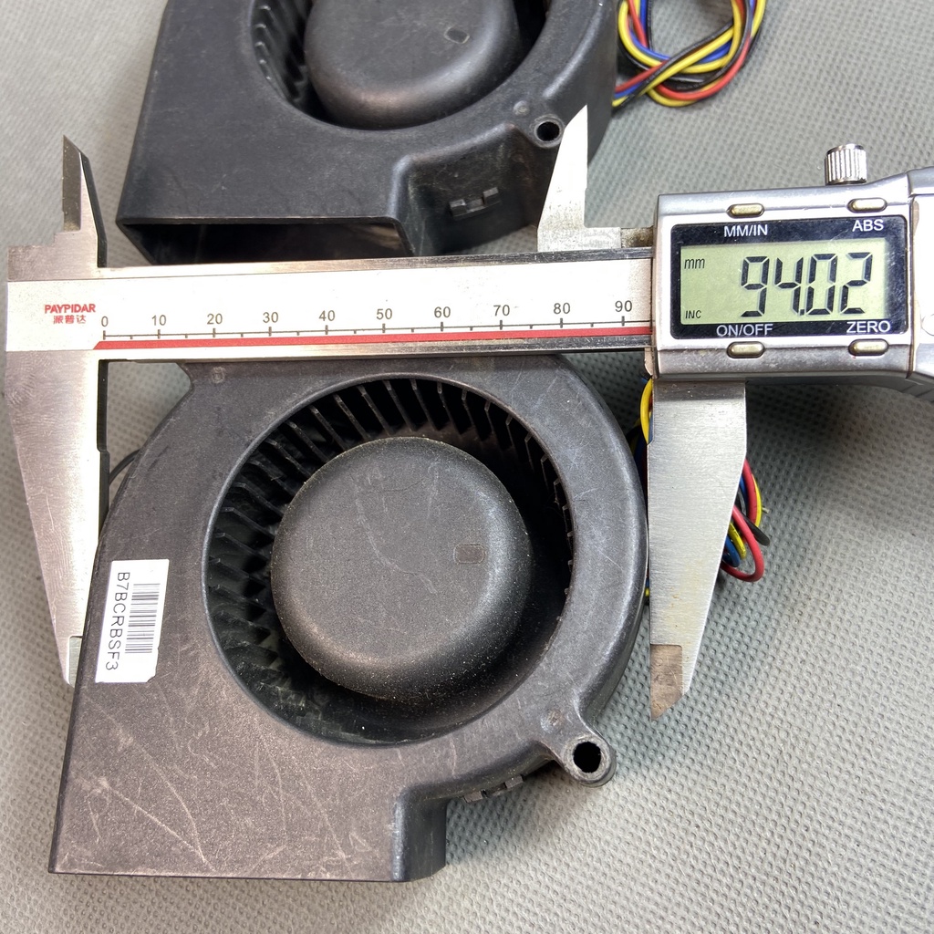 Quạt Sò SUNON 9.7 CM, 12V 0.35A. gió TỐT. PSB1297PYB1-AY