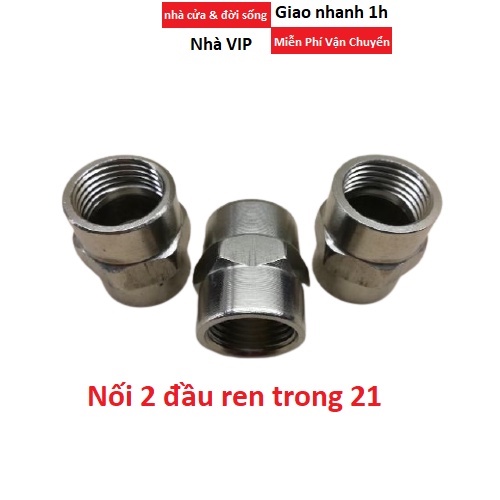 Nối ren trong 21, theo tiêu chuẩn Việt Nam, đấu nối các đường ống