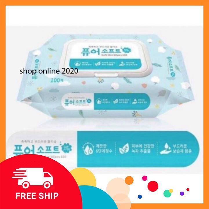 nk033[  ] Giấy ướt hàn quốc ( ẢNH THẬT ) ( ẢNH THẬT )