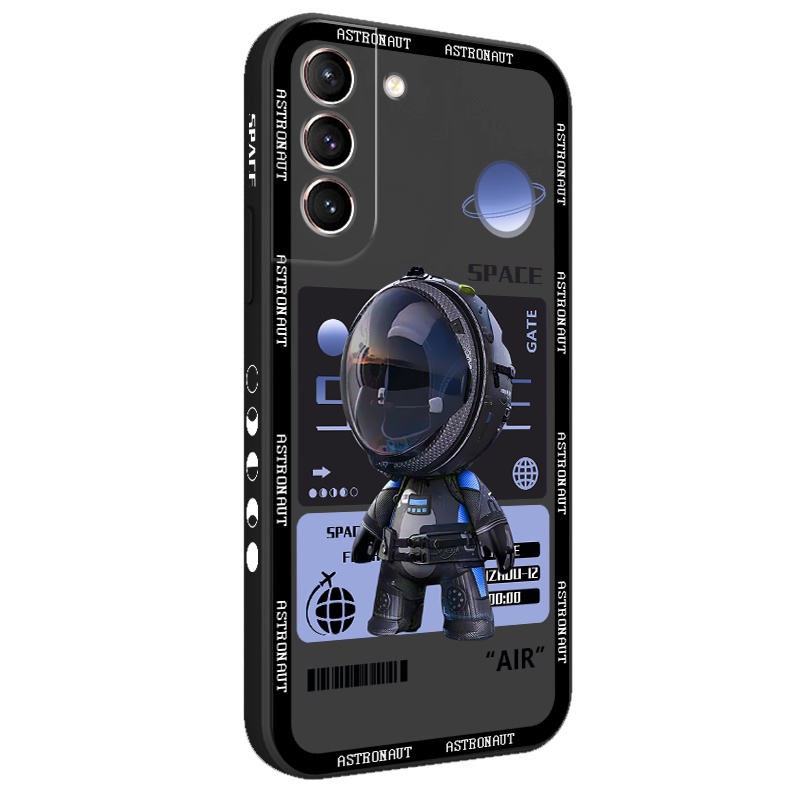 Ốp Điện Thoại Cảm Giác Thoải Mái In Hình Phi Hành Gia Cho Samsung Galaxy S21 S20 FE Ultra Plus