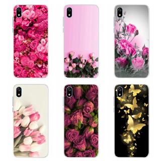 Ốp điện thoại mềm họa tiết hoa hồng cho XIAOMI REDMI 5 5 PLUS 5A 6 6A 6 PRO 7 7A