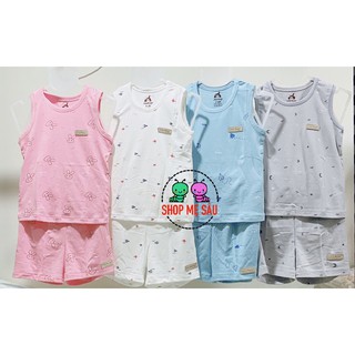 Bộ ba lỗ uala & rogo vải petit siêu mềm mịn 3007