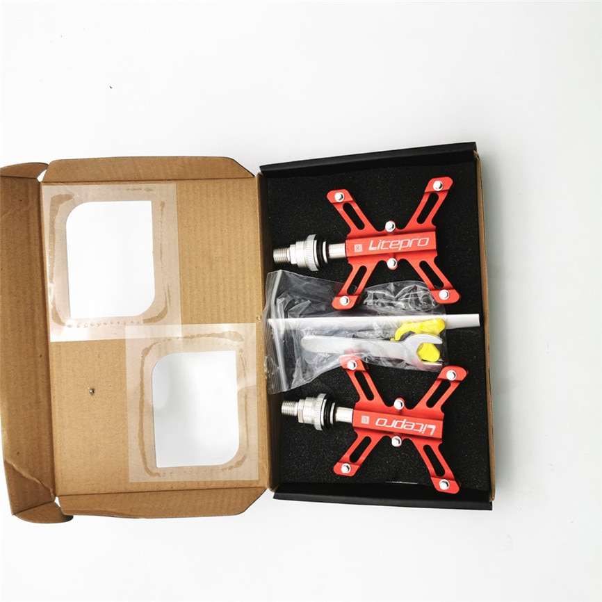 Pê Đan Xe Đạp Bằng Hợp Kim Nhôm Siêu Nhẹ Tháo Gỡ Nhanh Tiện Dụng Cho Brompton