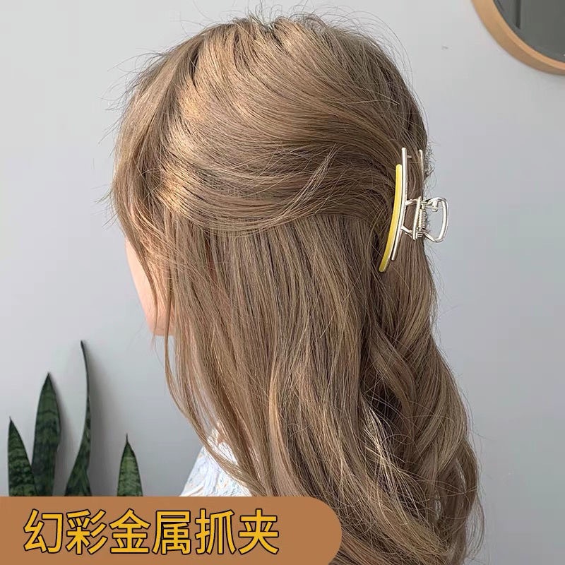 Kẹp tóc kim loại thời trang mùa hè dành cho nữ