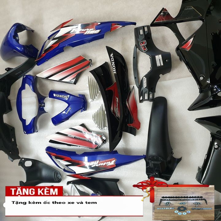 Bộ dàn áo xe FUTURE Neo Màu Xanh Tím Than -- Bộ nhựa xe máy - B2020