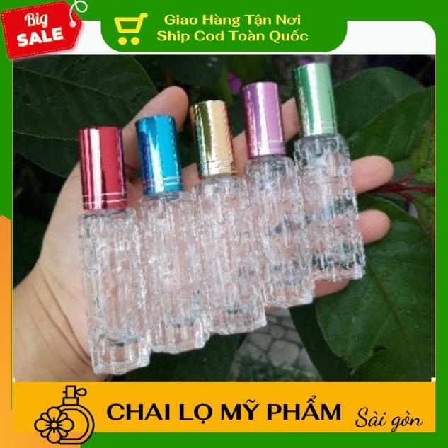 Lọ Chiết Nước Hoa ❤ SIÊU RẺ ❤ Chai lọ chiết nước hoa khổ qua 10ml,15ml đựng dầu thơm, phụ kiện du lịch