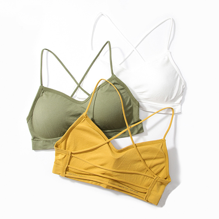 40~100Kg Tuote Women's Bra Beauty Back Straps Gathered Cross Back Lingerie Sexy Plus Size Tube Top Anti-Glare Underwear | BigBuy360 - bigbuy360.vn