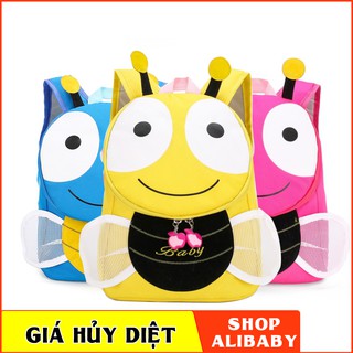 [FREESHIP MẪU MỚI NHẤT] Balo cho Bé học Mẫu Giáo hình ong 3D Đẹp dễ thương đáng yêu đi chơi du lịch dạo phố TE41
