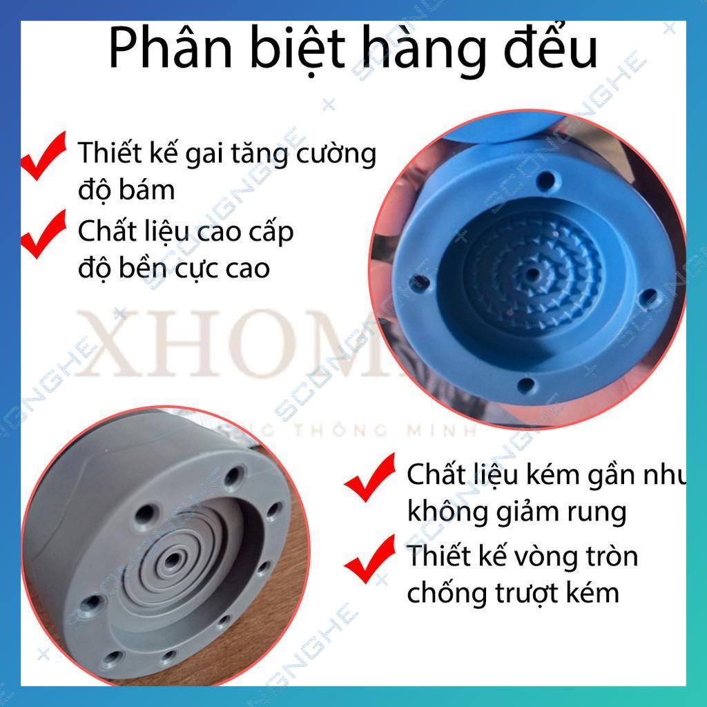 Chân máy giặt 4 miếng cao cao su cao cấp chống ồn chống rung (LOẠI 1)