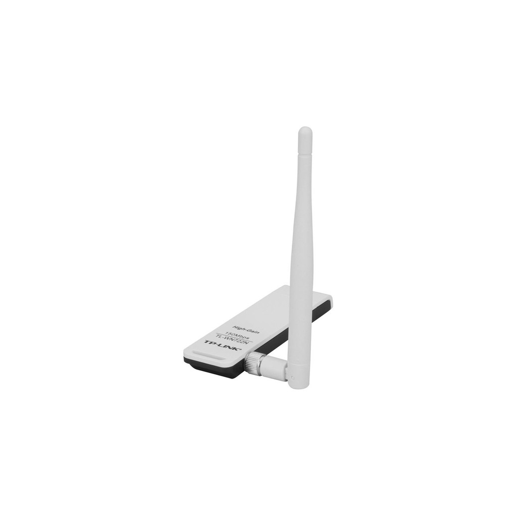 USB kết nối Wi-Fi TP-LINK TL-WN722N Chuẩn N 150Mbps Ăngten dài New Edittion 2017 (Trắng) hàng chính hãng