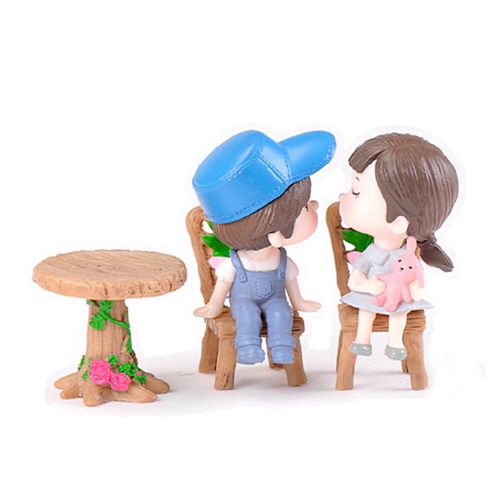 Mô Hình Ghế Ngồi Mini Bằng Nhựa Resin Dùng Trang Trí Tiểu Cảnh