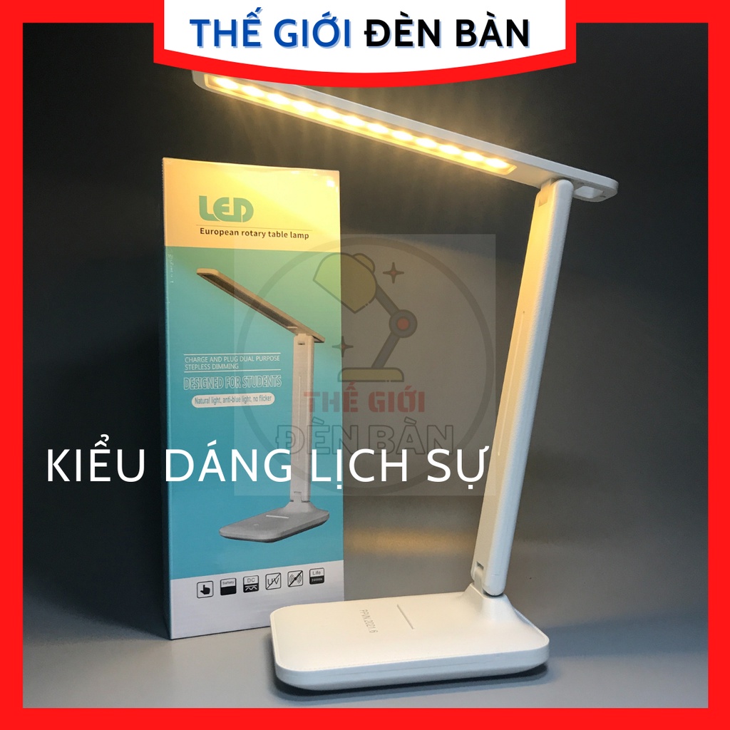 ĐÈN  LÀM  VIỆC TÍCH  ĐIỆN  KIỂU  DÁNG  HIỆN  ĐẠI  PPVN THAY  ĐỔI  MÀU  ÁNH  SÁNG, ĐIỀU  CHỈNH  ĐỘ  SÁNG