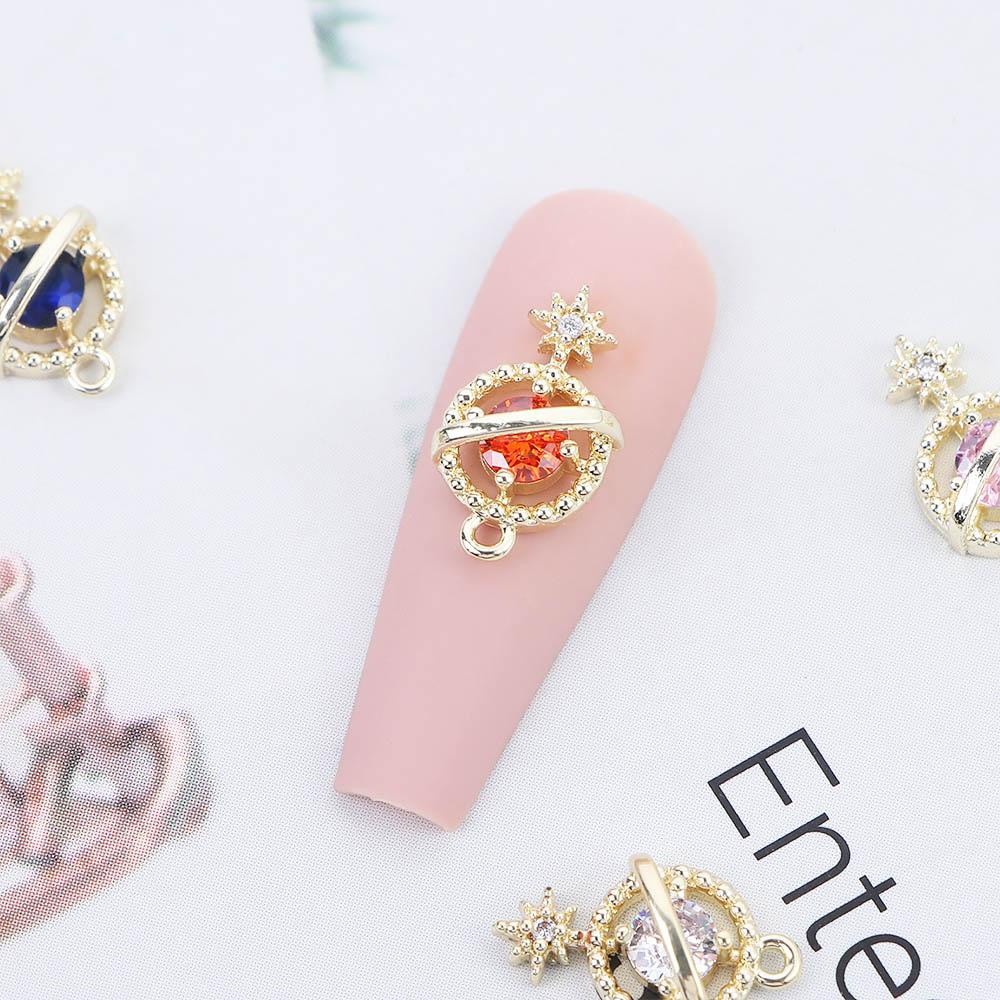 OCEANMAP Đá 3D Lấp Lánh Sang Trọng Tự Trang Trí Móng Tay