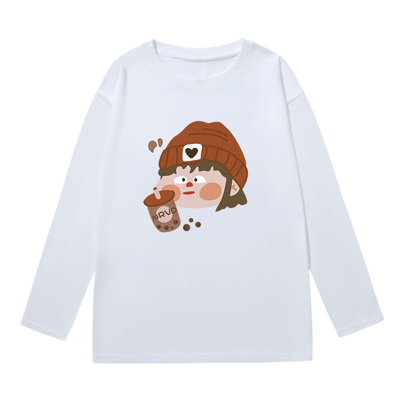 NRVP Áo Thun Nữ Dài Tay Thời Trang Hàn Quốc 2023