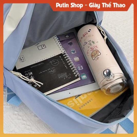 Balo nam nữ đi học đẹp giá rẻ thời trang dễ thương, Cặp sách nữ đi chơi hàn quốc các màu trắng đựng đồ xịn sò
