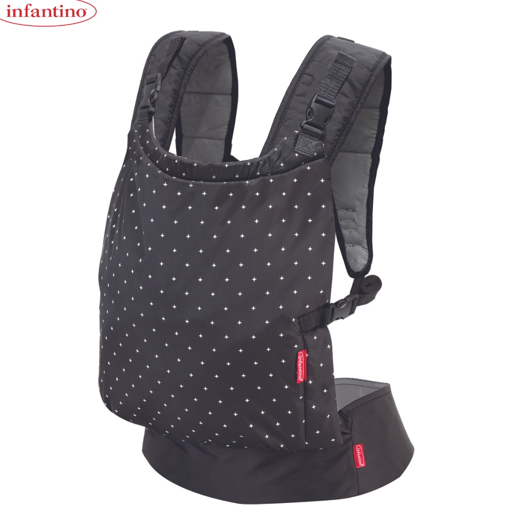 Địu Em Bé INFANTINO - Vải Thoáng Hơi Tạo Cảm Giác Thoải Mái Khi Đi Du Lịch Dã Ngoại