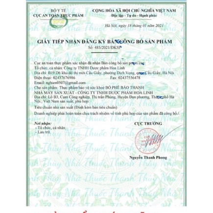 Siro Bổ Phế Bảo Thanh Trẻ Em - Chai 100ml